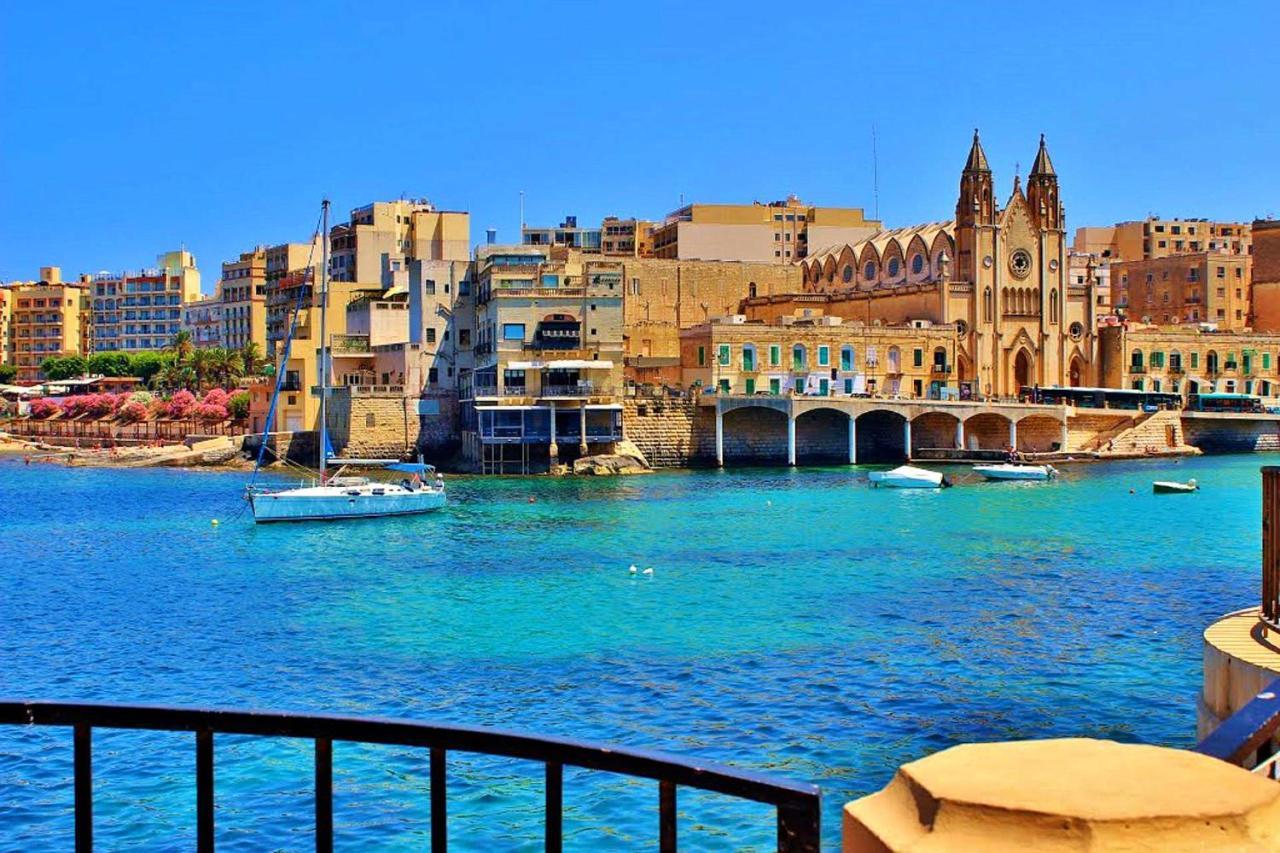 Deluxe Apartment With Valletta And Harbour Views Sliema Ngoại thất bức ảnh