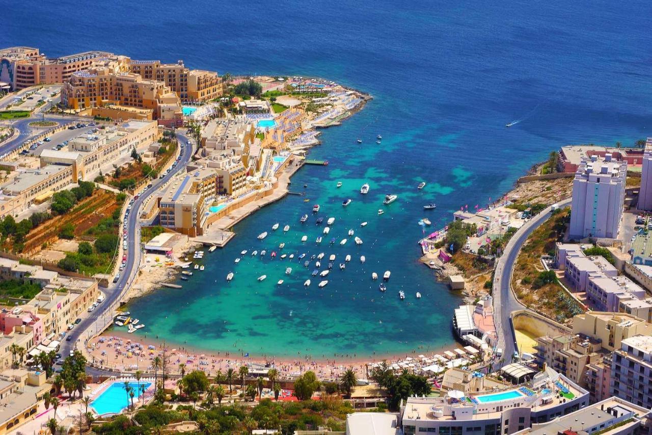 Deluxe Apartment With Valletta And Harbour Views Sliema Ngoại thất bức ảnh