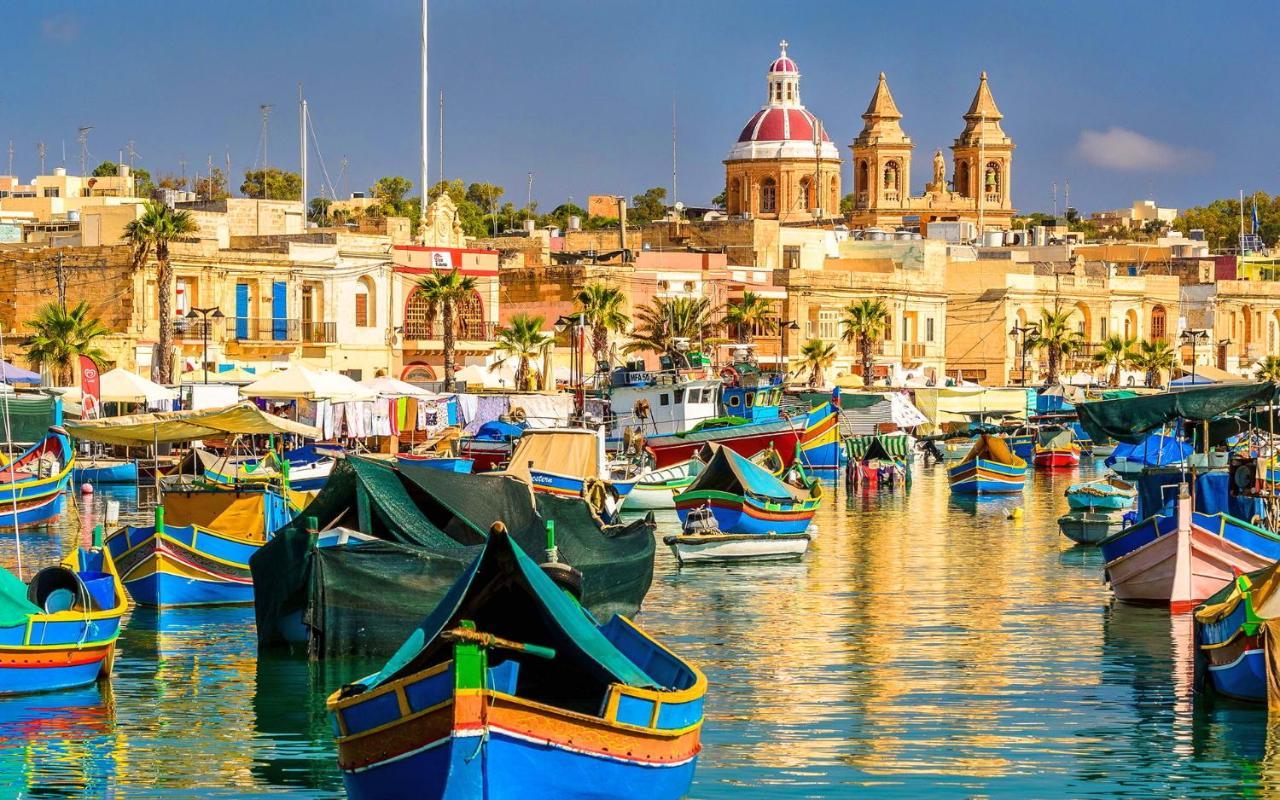 Deluxe Apartment With Valletta And Harbour Views Sliema Ngoại thất bức ảnh