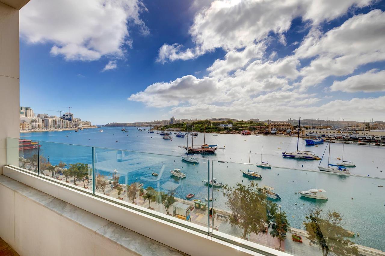 Deluxe Apartment With Valletta And Harbour Views Sliema Ngoại thất bức ảnh