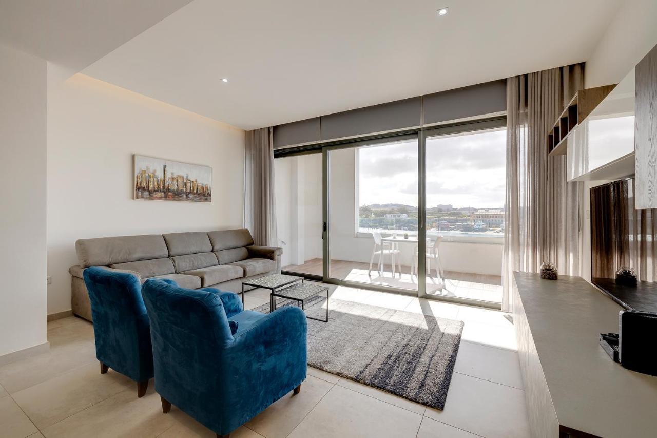 Deluxe Apartment With Valletta And Harbour Views Sliema Ngoại thất bức ảnh
